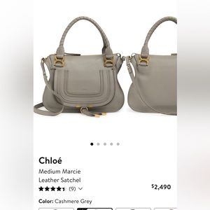 Chloe Marcie in Cashmere Grey